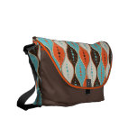 Grunge retro inconsútil del modelo de la bolsa de  bolsa de mensajería
