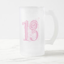 GRUNGE ROSADO NÚMERO 13 TAZAS