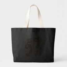 GRUNGE Y NÚMERO DE ESTILO EROSIONADO 57 DEL MORENO BOLSAS LIENZO