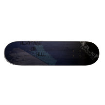 Grunj - azul de la herencia del casco tabla de skate