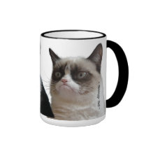 ™ gruñón del gato - el gato y el Pokey gruñones as Tazas De Café