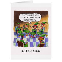 Grupo de la ayuda del duende felicitaciones