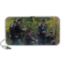 Grupo de soldados de la unión mp3 altavoces