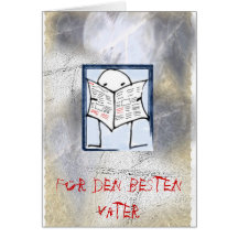 Grußkarte zum Vatertag