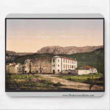 Gruta de los beaumes del St., Var, vintage Photoch Tapete De Raton