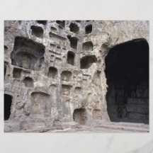 Grutas de Longmen, Luoyang, China Tarjetas Informativas