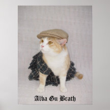 Gu Alba Brath Poster