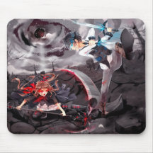 Guadaña carmesí Mousepad