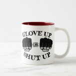 Guante ascendente o cerrado taza