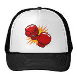 Guantes de boxeo del dibujo animado gorros  