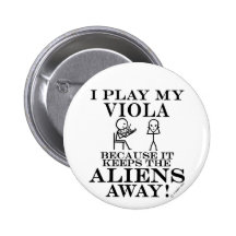 Guarda la viola ausente de los extranjeros pin