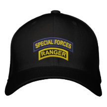 Guardabosques de las fuerzas especiales gorra de beisbol