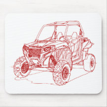 Guardabosques RZR XP900 2012 del político Tapetes De Raton