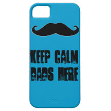 guarde a los papás tranquilos aquí iPhone 5 Case-Mate cárcasa