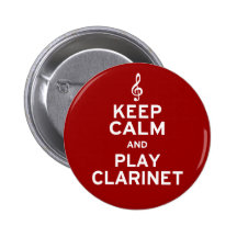 Guarde el Clarinet de la calma y del juego Pin