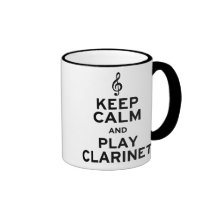 Guarde el Clarinet de la calma y del juego Tazas