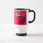Guarde el fondo tranquilo del rojo de la corona tazas de café