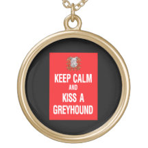 Guarde el galgo tranquilo del beso joyeria personalizada
