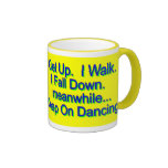 Guarde en la taza del baile, amarilla