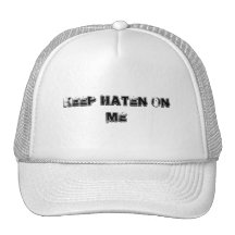 GUARDE HATEN EN MÍ GORROS BORDADOS