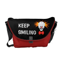 Guarde la bolsa de mensajero sonriente del cráneo bolsa de mensajeria 