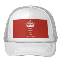 GUARDE LA CALMA PARA COMER EL CHOCOLATE GORRO