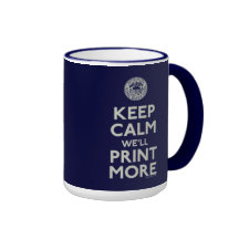 Guarde la calma que imprimiremos más taza de FED