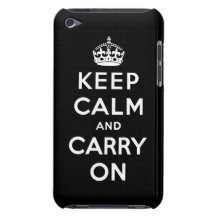 guarde la calma y continúe la original iPod touch protectores