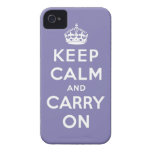 guarde la calma y continúe la original iPhone 4 Case-Mate carcasas
