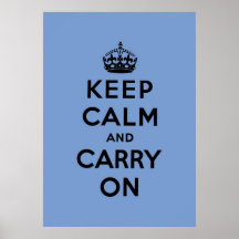 guarde la calma y continúe la original posters