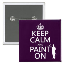 Guarde la calma y píntela en (decorador) (cualquie pins