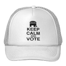 GUARDE la CALMA Y VOTE REPUBLICAN.png Gorro