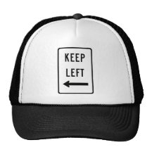 Guarde la muestra izquierda gorros bordados