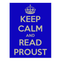 Guarde la postal tranquila de Proust