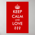 Guarde los posters tranquilos