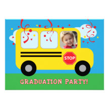 Guardería o foto Invitat de la graduación del pree Anuncio Personalizado