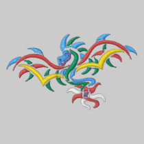 Guárdese de dragones camisetas bordadas