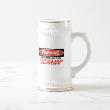 Guárdese de mastín brasileño tazas de café