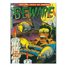 Guárdese del cómic postales