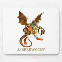 GUÁRDESE DEL JABBERWOCK, MI HIJO, LOS MANDÍBULAS Q TAPETE DE RATONES