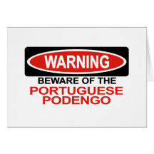 Guárdese del portugués Podengo Tarjeta