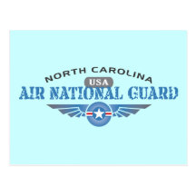 Guardia Nacional del aire de Carolina del Norte Tarjetas Postales