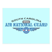 Guardia Nacional del aire de Carolina del Sur Tarjetas Postales