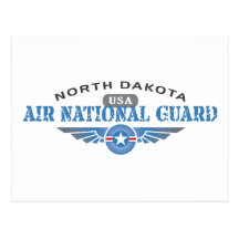 Guardia Nacional del aire de Dakota del Norte Tarjetas Postales