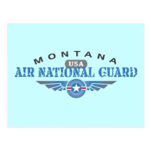 Guardia Nacional del aire de Montana Postales
