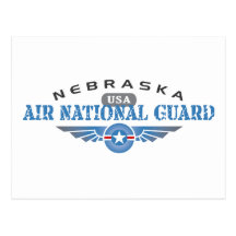 Guardia Nacional del aire de Nebraska Tarjeta Postal
