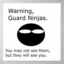 Guardia Ninjas Impresiones
