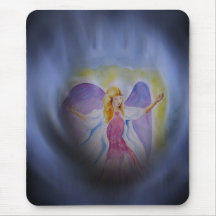 Guardian angel mousepad