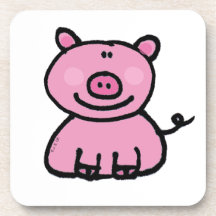 guarro rosado posavasos