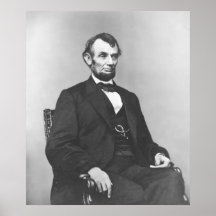 Guerra civil de presidente Lincoln During The Poster